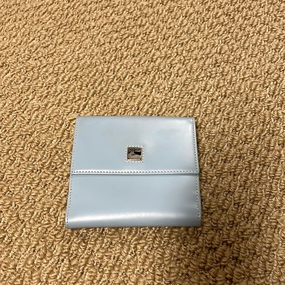Dooney & Bourke light blue wallet